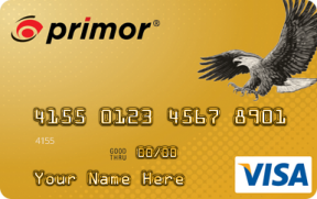 primor® Secured Visa Gold Card photo