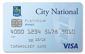 City National Visa® Platinum Credit Card photo