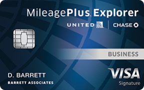 United MileagePlus® Explorer Business card photo