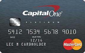 Platinum Credit Card From Capital One photo