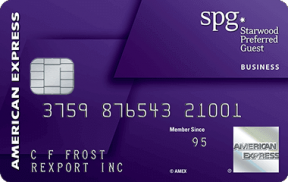 Starwood Preferred Guest® Business Credit Card from American Express photo