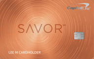 Capital One® Savor® Rewards Credit Card photo