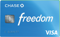 Chase Freedom® credit card photo