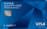 Chase Sapphire Preferred® credit card photo